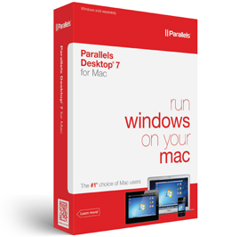 Parallels Desktop 7 software