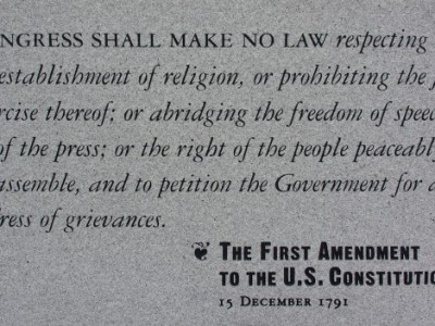 First amendment