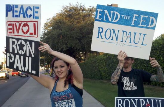 Rom Paul supporters