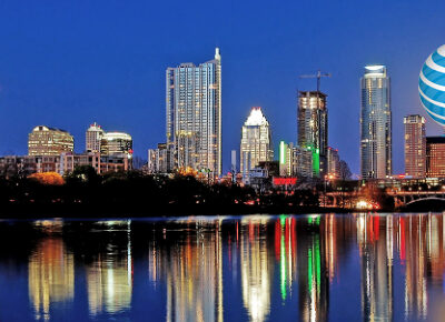 AT&T To Challenge Google Fiber In Austin ATT Austin Skyline
