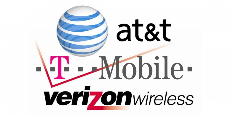 ATT Verizon T-Mobile