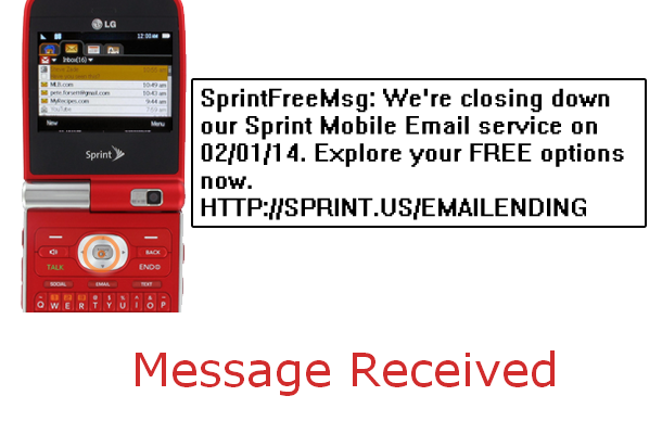Sprint Mobile Email